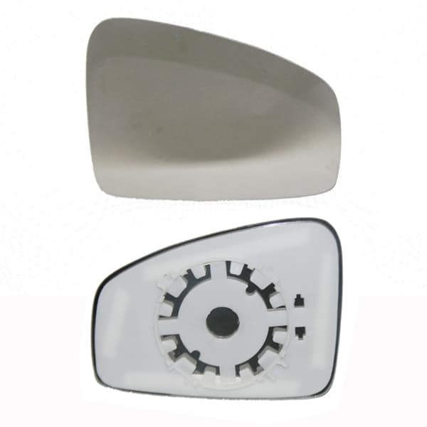 Vidrio espejo der curvo c/base plast. fluence