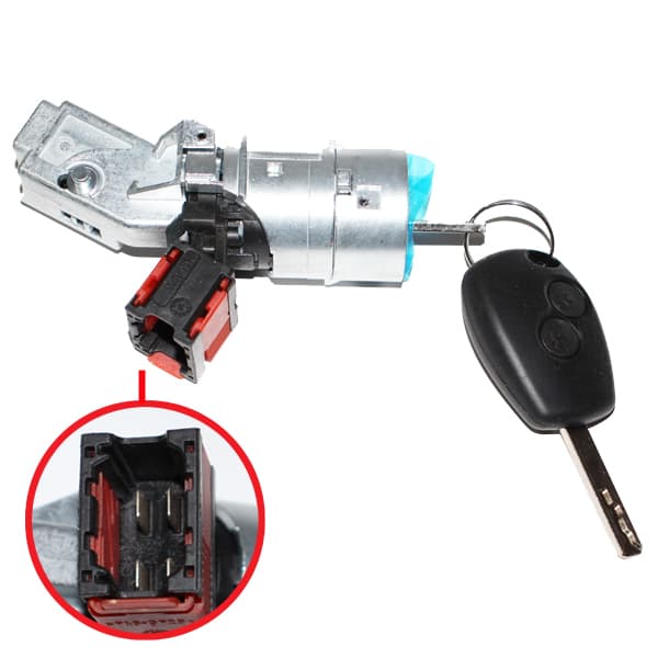 Llave arranque antirrobo clio mk3 4 pines