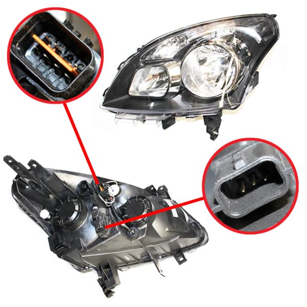 Optica koleos s/xenon original izquierda