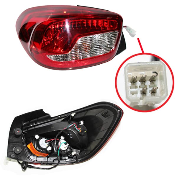 Faro trasero izquierdo original renault kwid