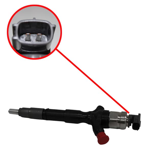 Inyector combustible denso*cabeza25* hilux 05/15