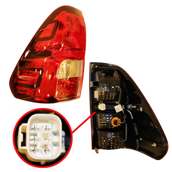 Faro trasero izquierdo orig hilux 15/20