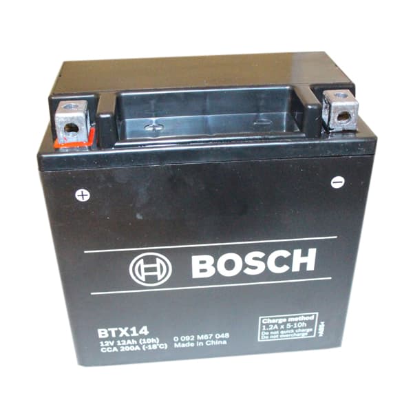 Bateria de moto bosch agm (btx14)