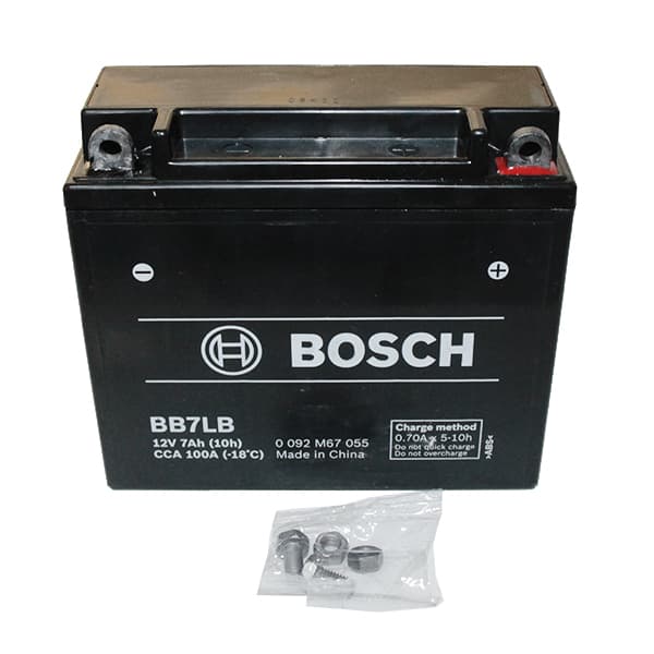 Bateria de moto bosch agm (bb7lb)