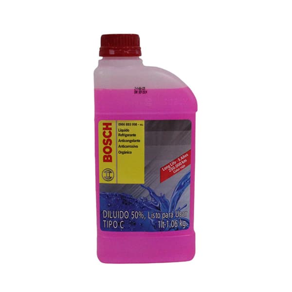 Liquido refrigerante bosch diluido 1lto