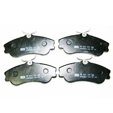 JGO PASTILLAS FRENO BOSCH DEL 425154 PEUG 306/PAR