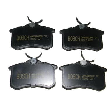JGO PASTILLAS FRENO BOSCH BORA/GOLFIV1.6/2.0 TRAS