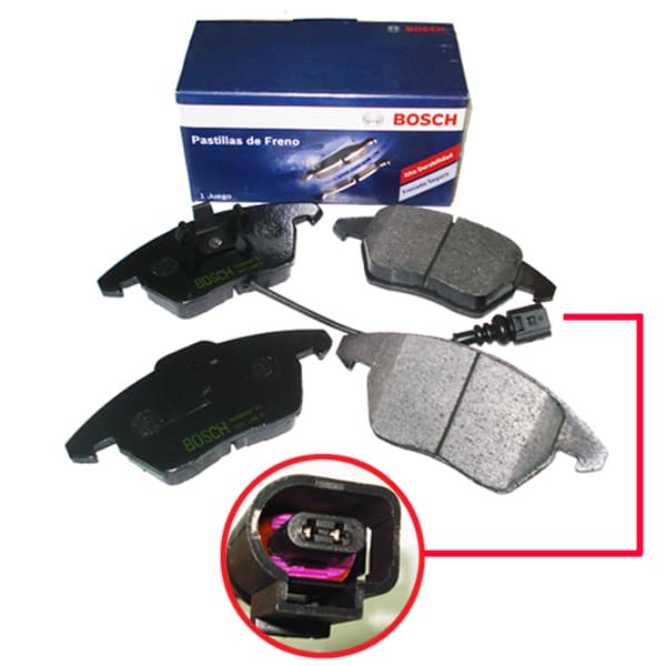 Jgo pastillas freno bosch golf 1.8 gti turbo