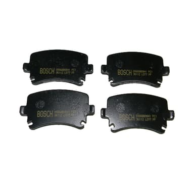 JGO PASTILLAS FRENO BOSCH TRAS. GOLF/VENTO