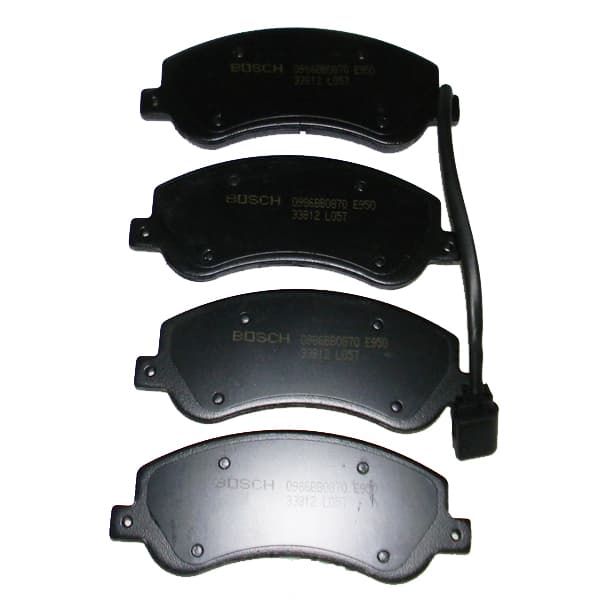 Jgo pastillas freno bosch transit/ amarok c/cable