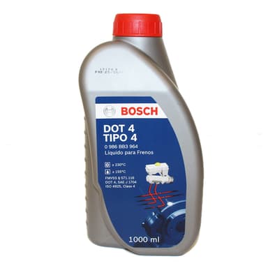 LIQUIDO FRENO BOSCH DOT 4 1 LTO