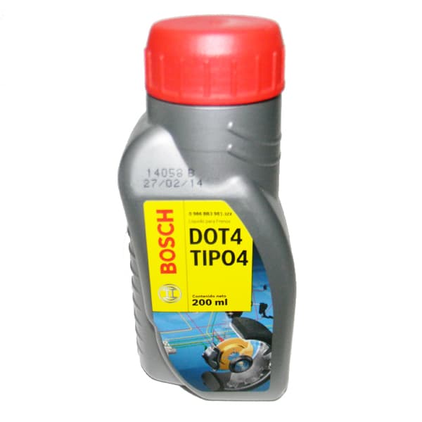 Liquido freno bosch dot 4 200cc