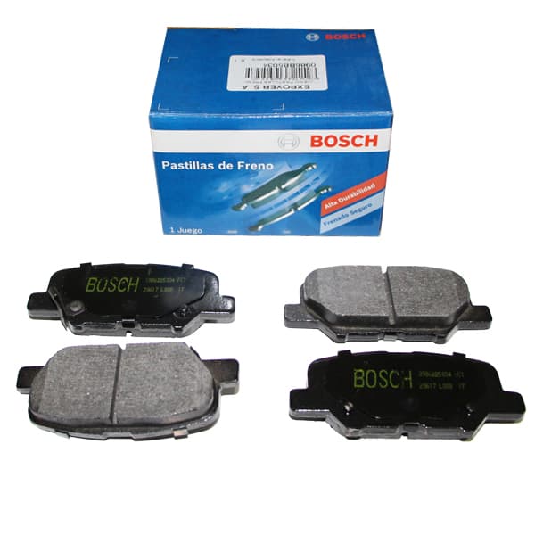 Jgo pastillas freno bosch tras 4008 2.0 hdi