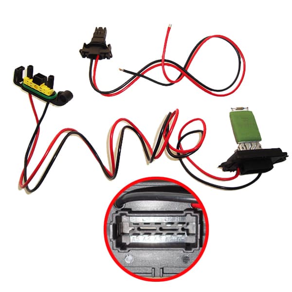 Resistor clio 1.2/1.6 16v - 1.5 dci - 1.9 d