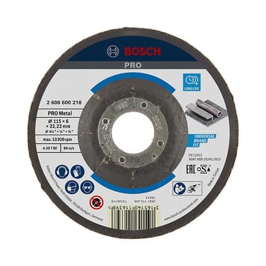 10 DISCOS DE DESBASTE 115x60