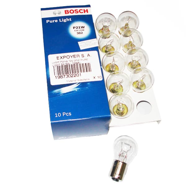 Lampara p21w 12v 21w pure light ba15s ( 12498 )