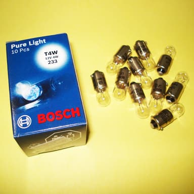 LAMPARA T4W 12V 4W Pure Light BA9s ( 12929 )