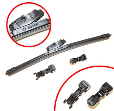 ESCOBILLA AEROFIT BOSCH MULTICLIP AF14M 350mm 14"