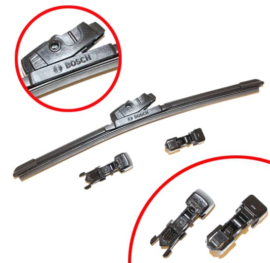 Escobilla aerofit bosch multiclip af14m 350mm 14"