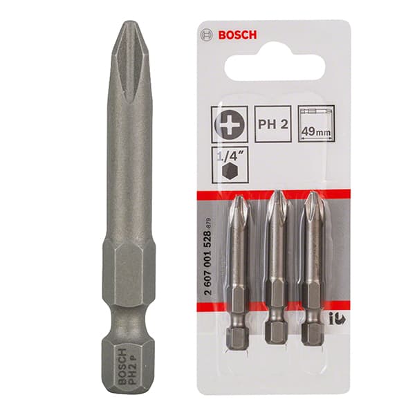 3 puntas ph2, 49mm