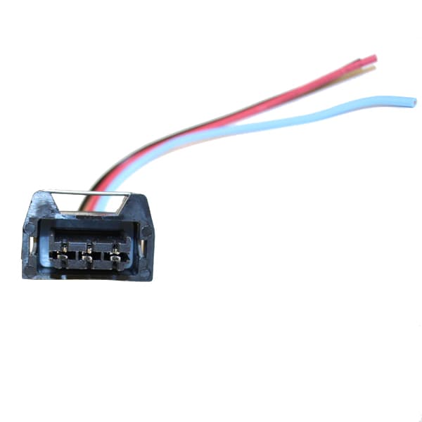 Ficha 3 vias p/ distribuidor tria-bosch autolatina