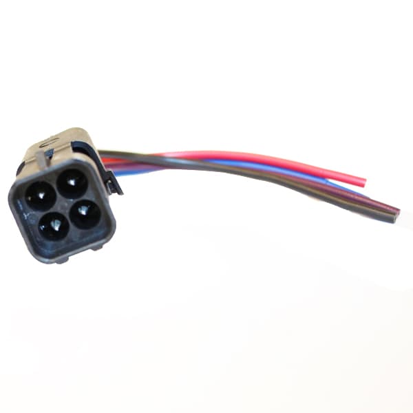 Ficha 4 vias sonda lambda hembra megane 2.0