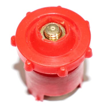 BORNE POSITIVO ROJO BRONCE 4A55