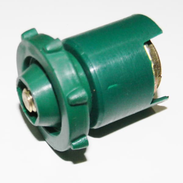 Borne negativo verde bronce 4a55