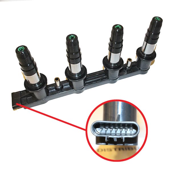 Bobina encendido sonic/tracker 16v 7 pines