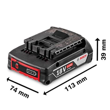 BATERIA 18V- 2.0 AH