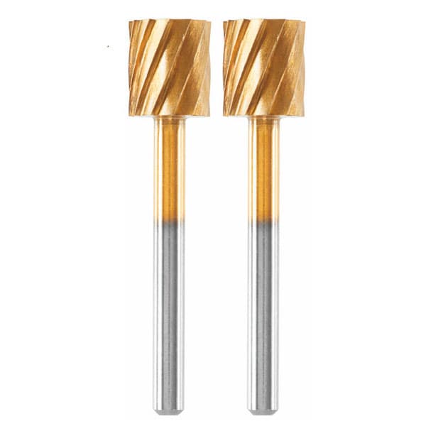 2 brocas de tallado dremel max 115hp de 7.8 mm