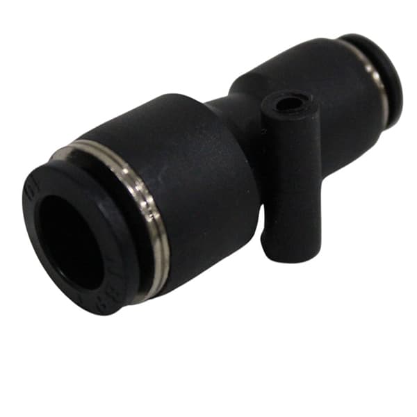 Union reduc. recta p/poliamida 10mm x 6mm