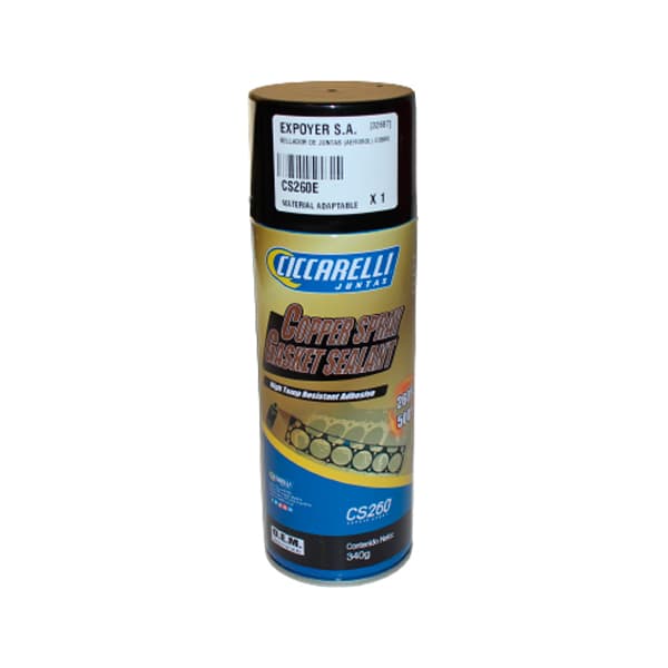 Sellador de juntas (aerosol) cobre