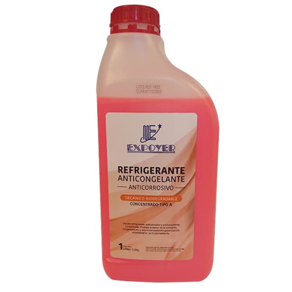 Liquido refrigerante organico t/orig rojo 1l