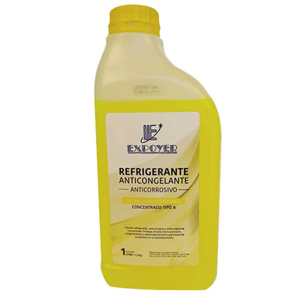 Liquido refrigerante organico t/orig amarillo 1l