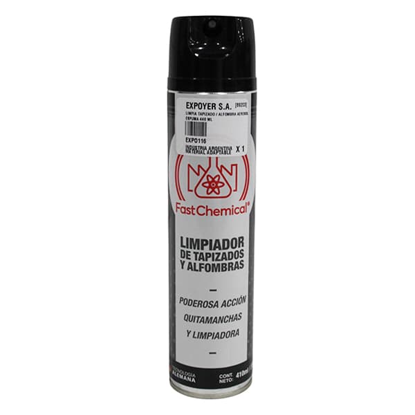 Limpia tapizado / alfombra aerosol espuma 430 ml