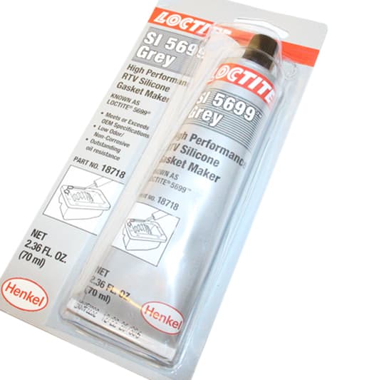 Silicona no corrosiva sella juntas gris - 70 ml