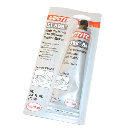 Silicona no corrosiva negra- 70ml si 598 black