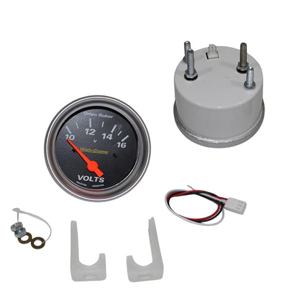 Voltimetro 12v h-comp negro