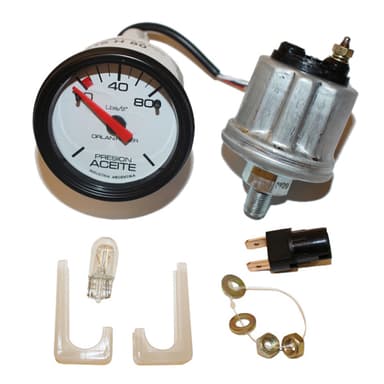 MAN. ELECT. 12V 80LBS L.BLANCA