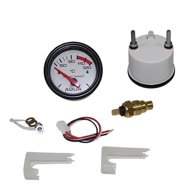 TEMP. AGUA ELECT 12V 120°C L.BLANCA