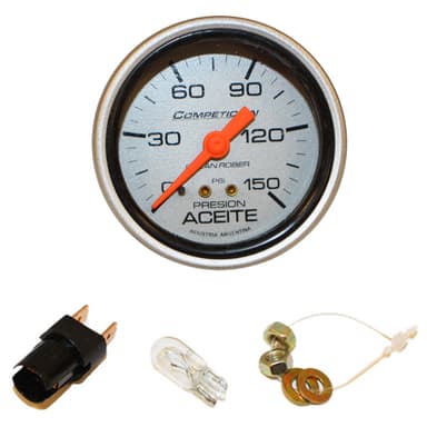 MAN. ACEITE 150PSI COMP PLATA