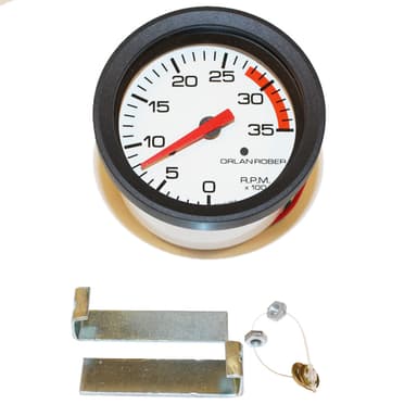 TACOMETRO DIESEL Ø80 3500RPM BLANCO