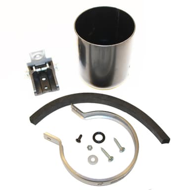 CARCAZA 80 MM. PLASTICO NEGRO