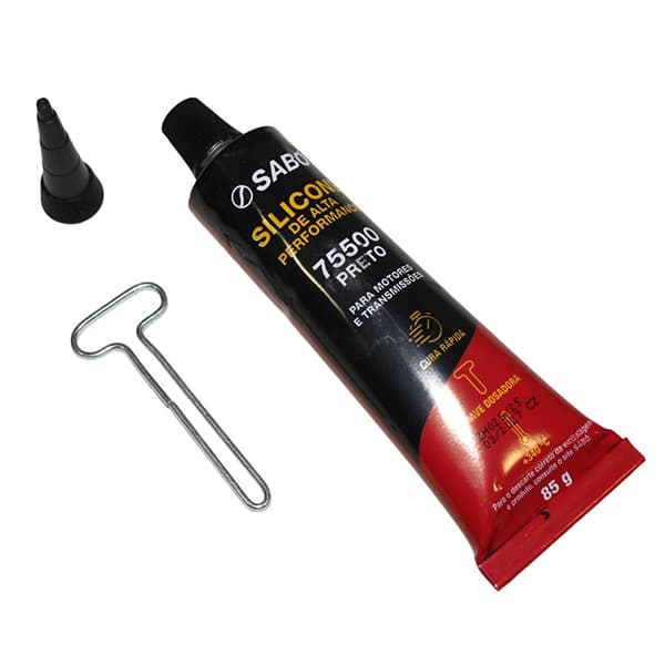 Junta liquida silicona negra x85gr