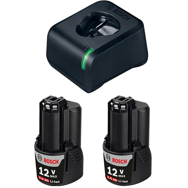 Cargador + 2 baterias 12v