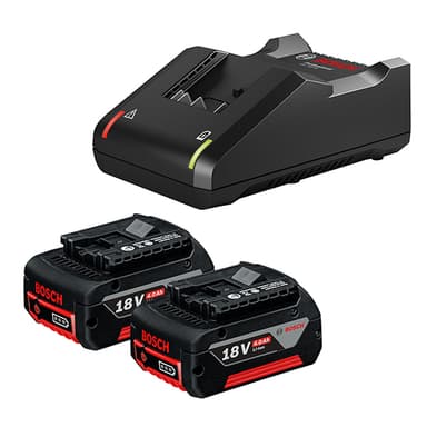 CARGADOR + 2 BATERIA 18V-4AH