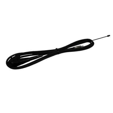 ANTENA TECHO UNIVERSAL ACERO NEGRA 70CM