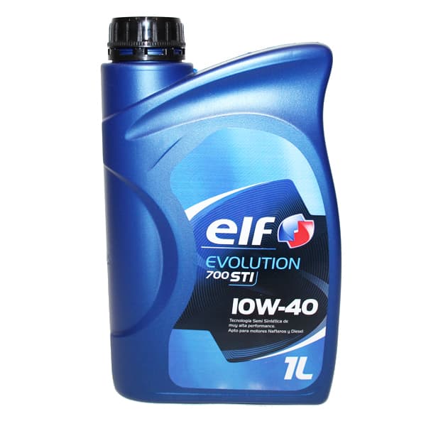 Aceite 1 lt. elf evolution 700 sti 10w40 botella