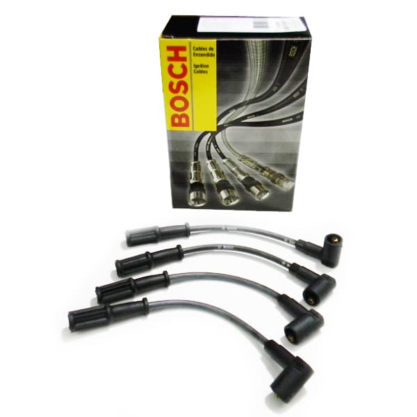Juego cables bujia bosch uno/palio 1.4 8v evo**
